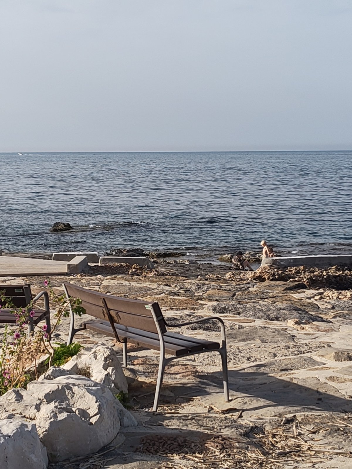 Coastal scenes documented in Spanish towns Rotes and Dénia