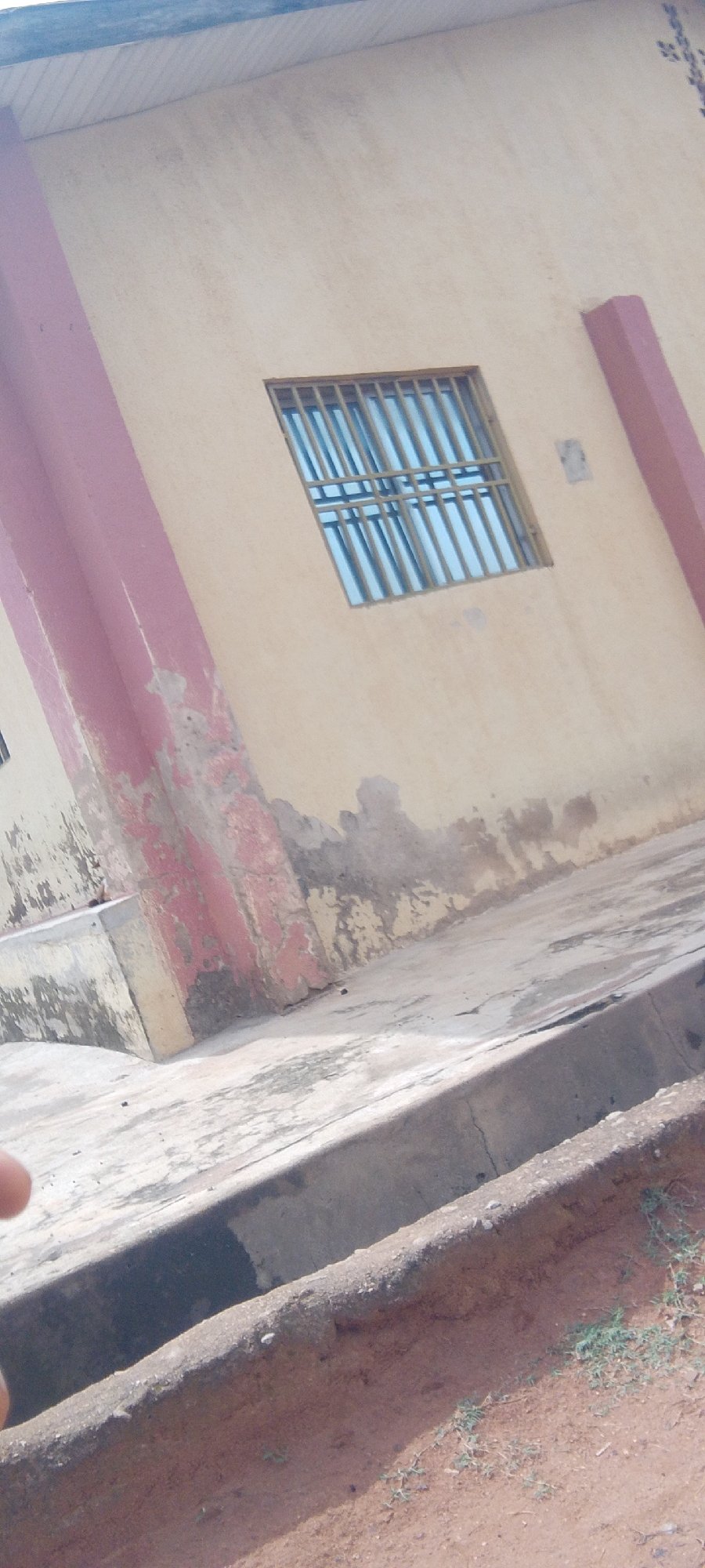 Morning scenes from dusty streets of Madalla, Nigeria
