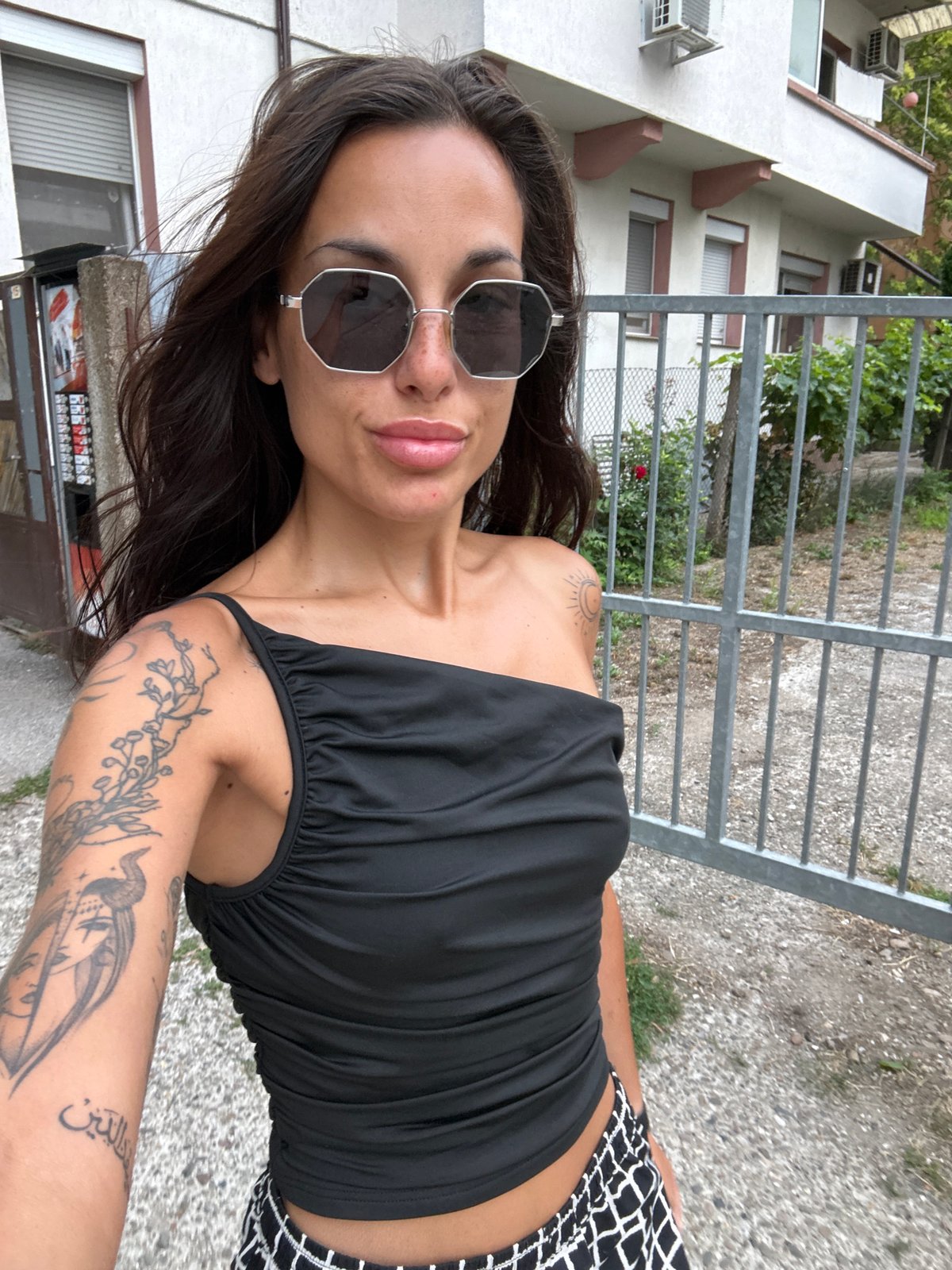 Morning selfie session around the streets of Pleven, Bulgaria