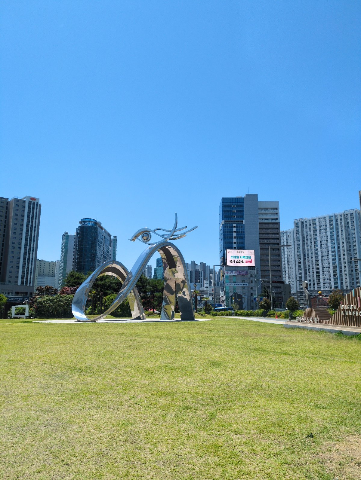 Early morning documentation of Daegu landmarks and urban scenes