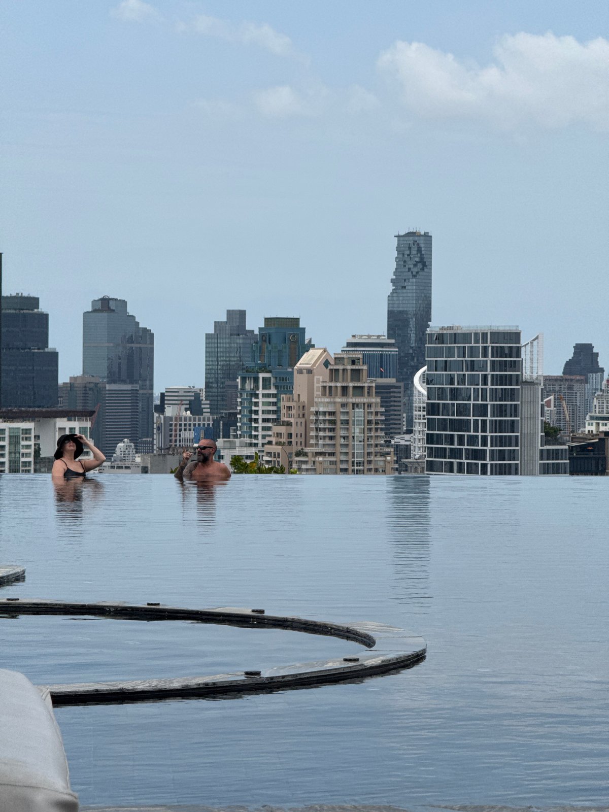 Infinity pool day in Bangkok