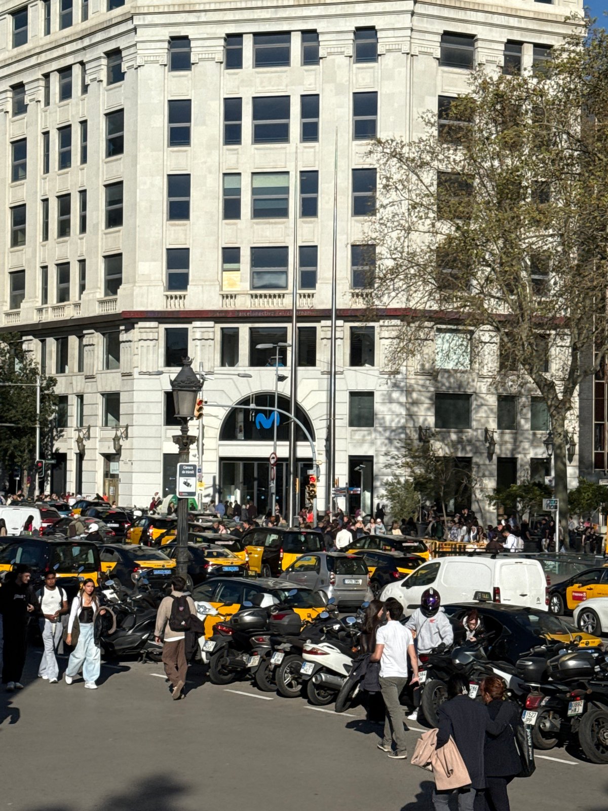 Casual Barcelona street life documented across city center