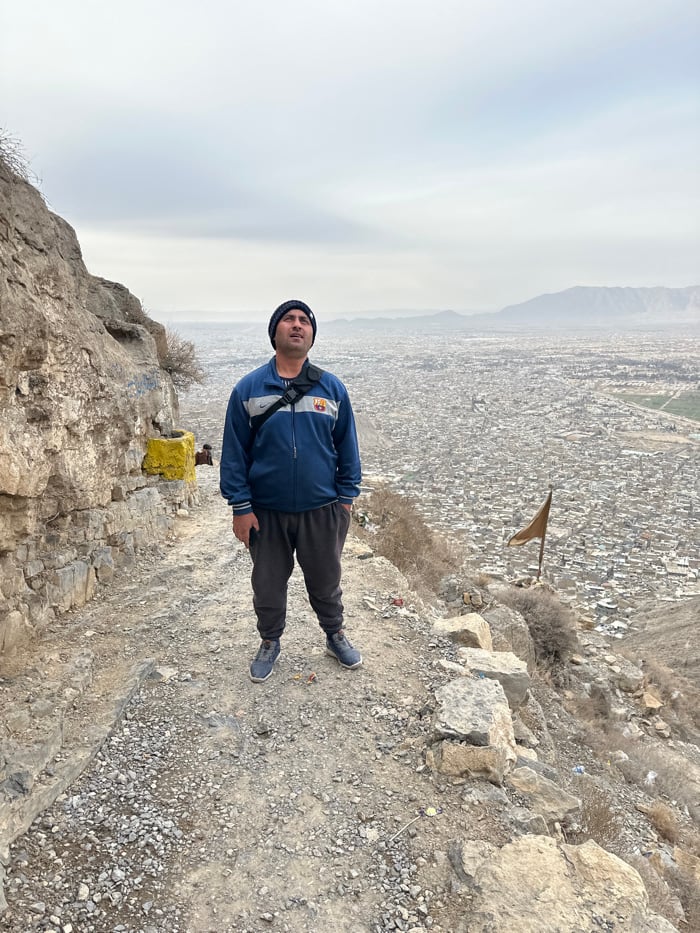 Witnesses document panoramic views of Quetta from mountain overlooks