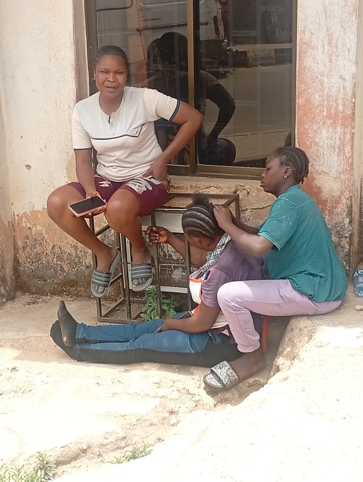 Everyday street scenes captured in Jos, Nigeria neighborhoods