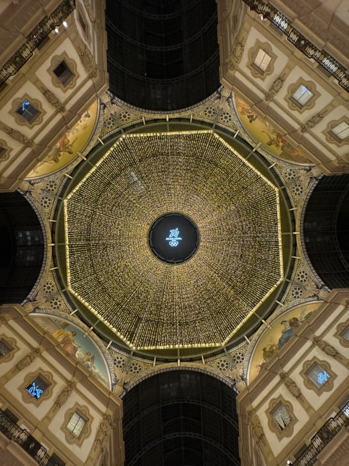 Milan's Historic Landmarks Photographed During Evening Hours