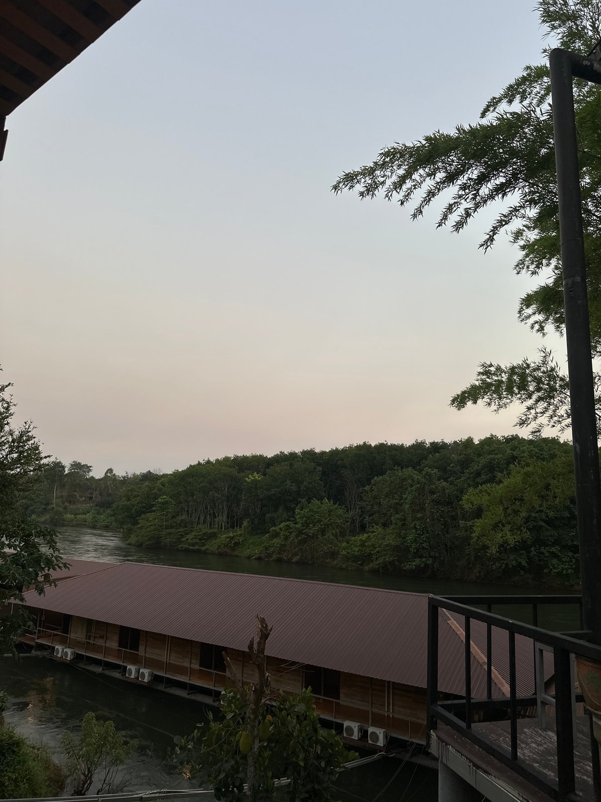 Tourist moments captured at Sai Yok riverside resort, Thailand