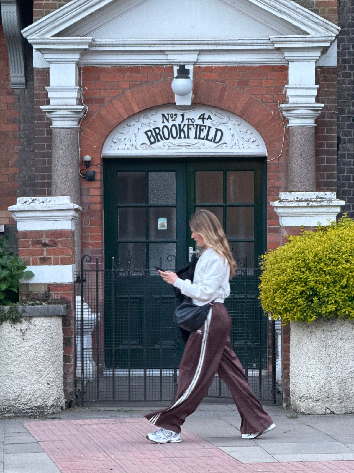 Evening street scenes documented across central London neighborhoods