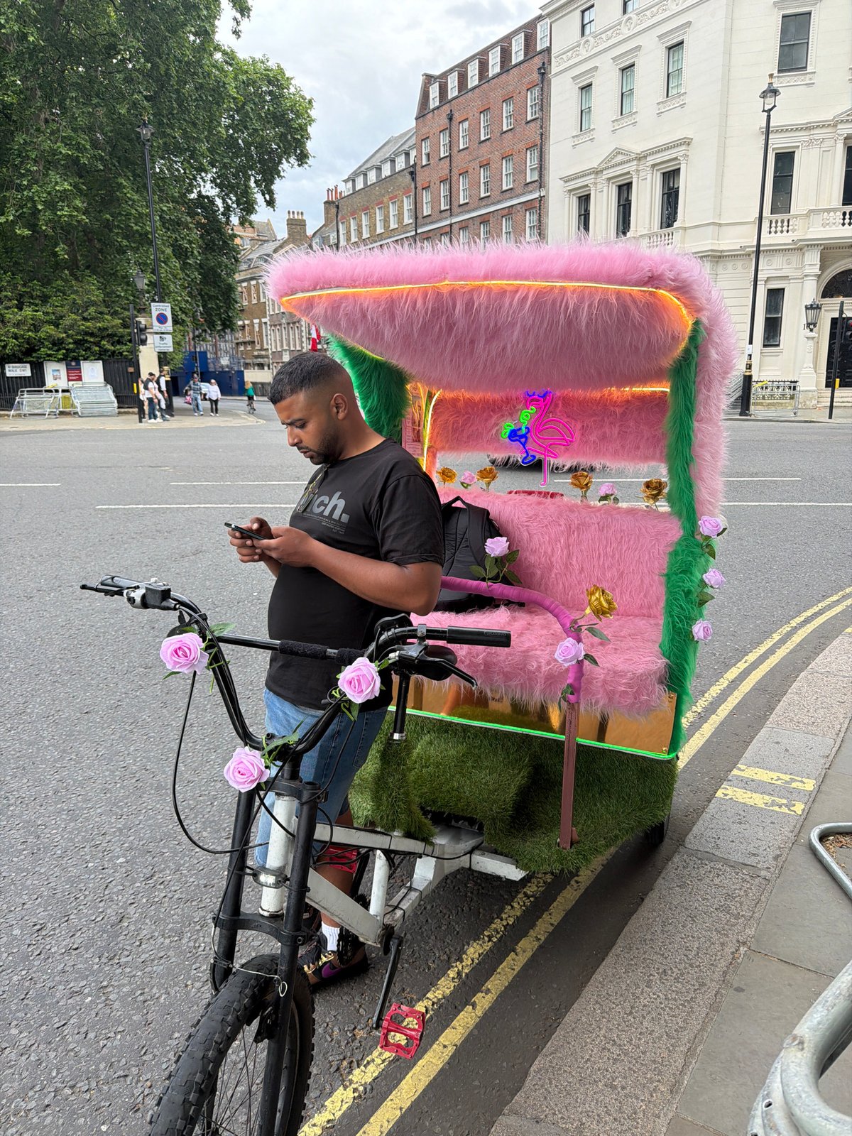 Moving through London's streets and interiors on a June afternoon
