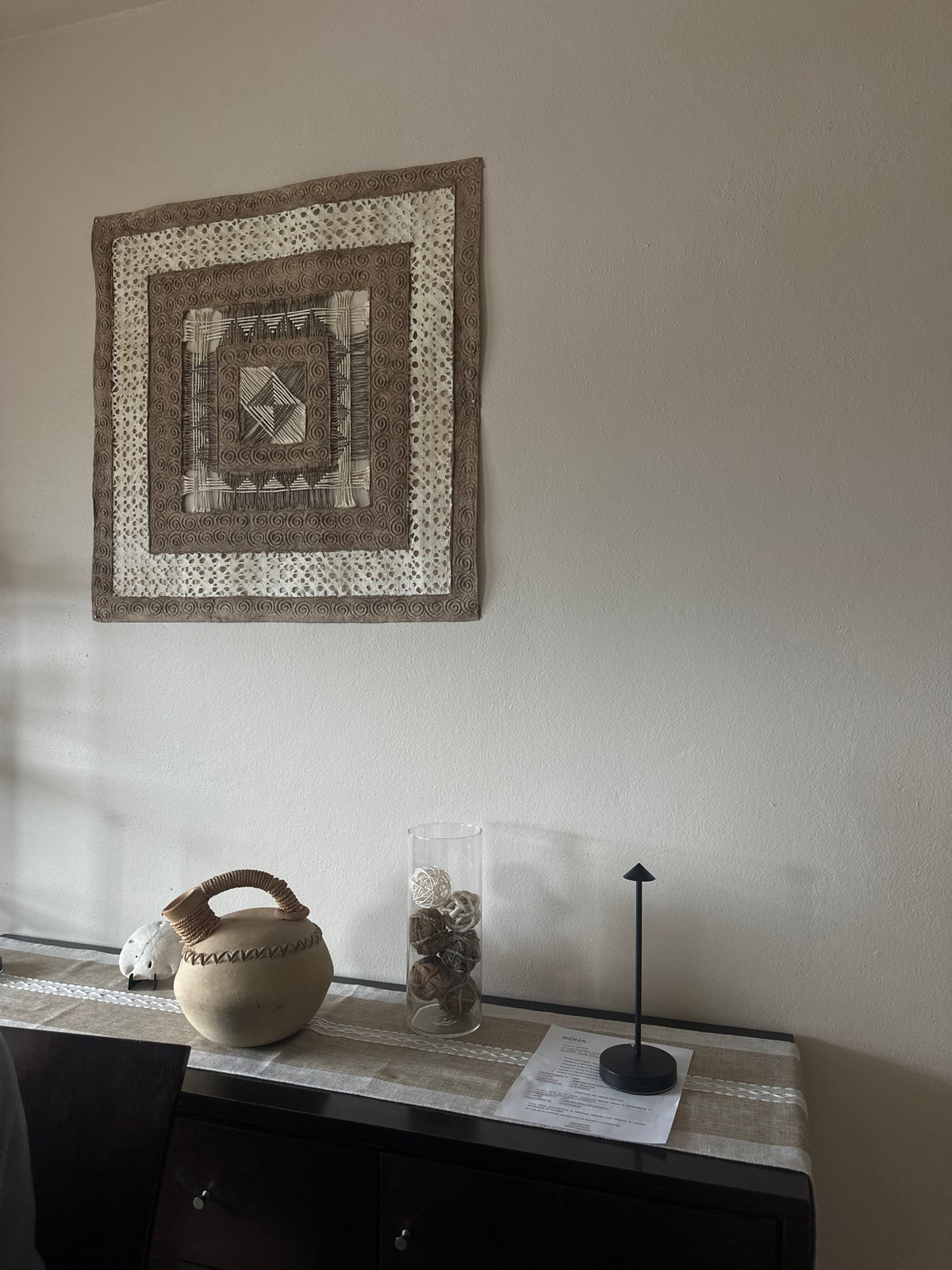 Interior design documented in Jesús del Monte residential space