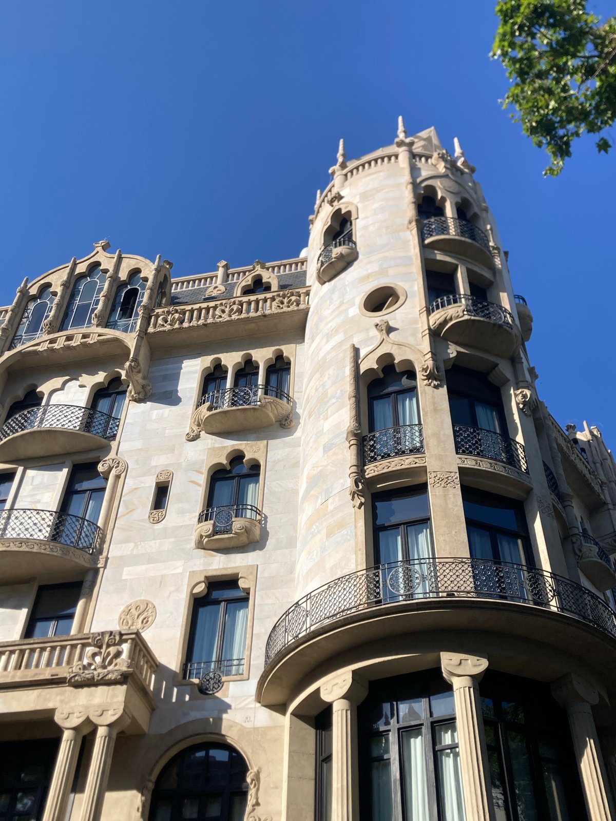 Barcelona's Eixample architecture, up close and from the street