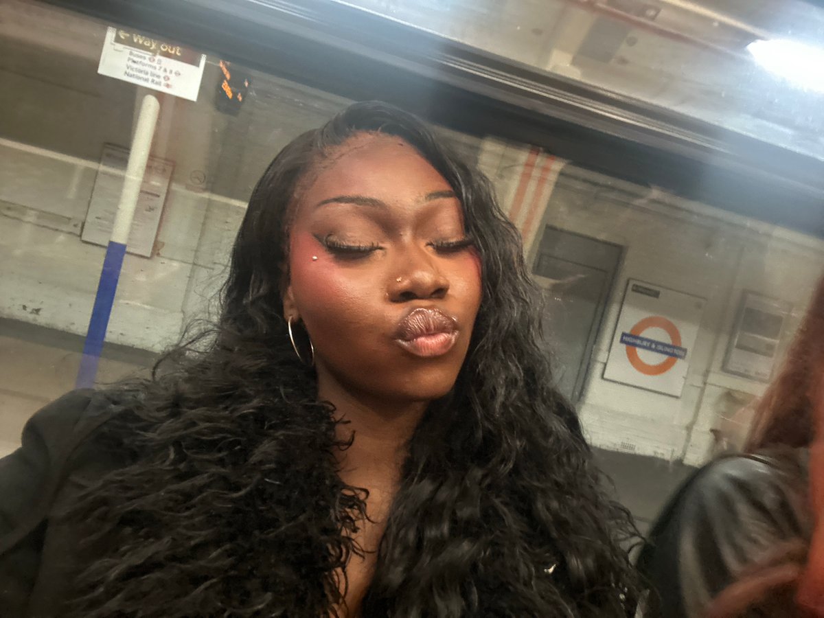 Evening commute captured on London Underground near Highbury station