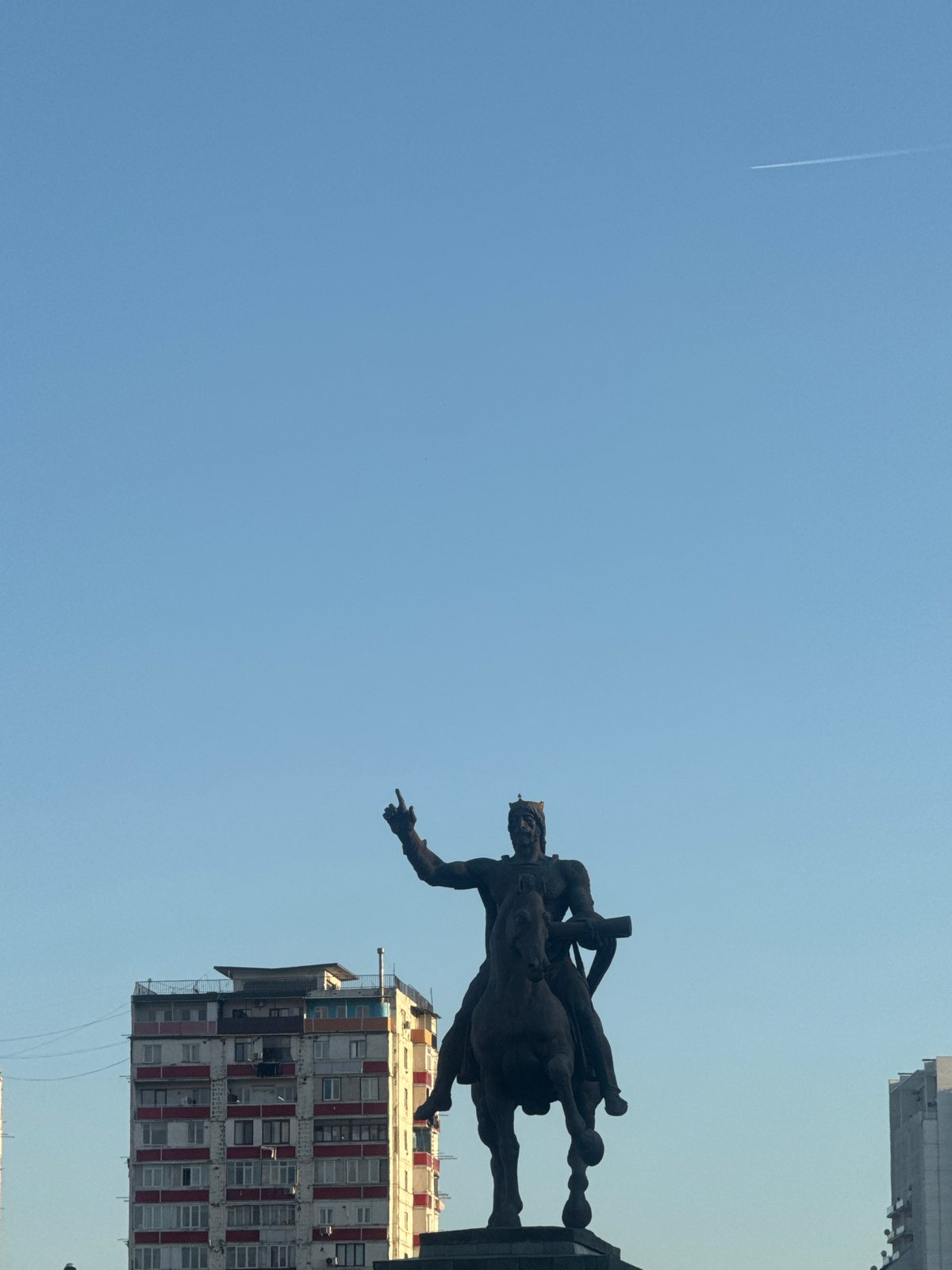 King David Monument photographed from multiple angles in Tbilisi