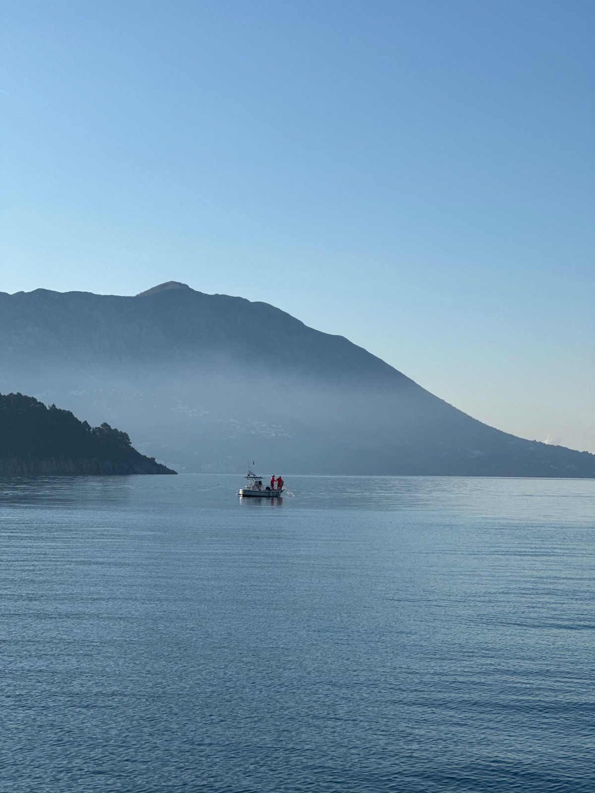 Tourist moments captured along Budva's Adriatic coastline