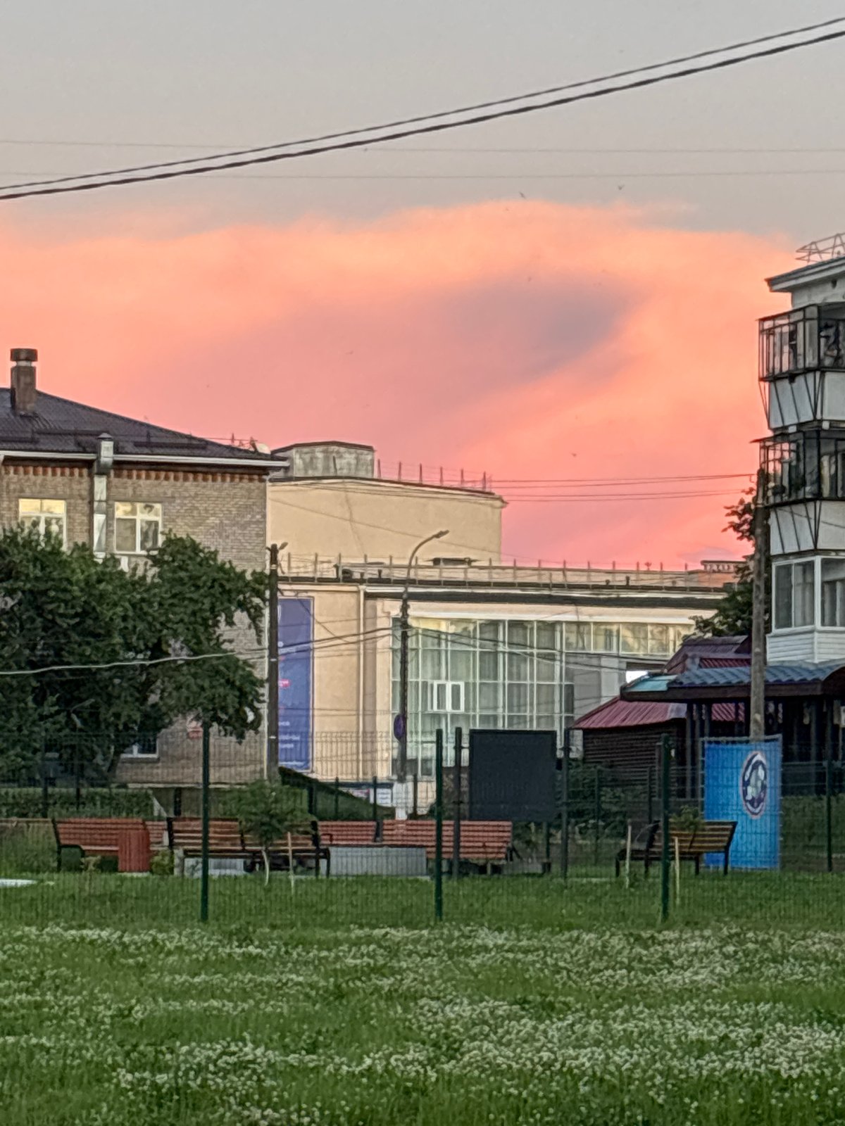 Golden hour along the Kama River in Chaikovsky