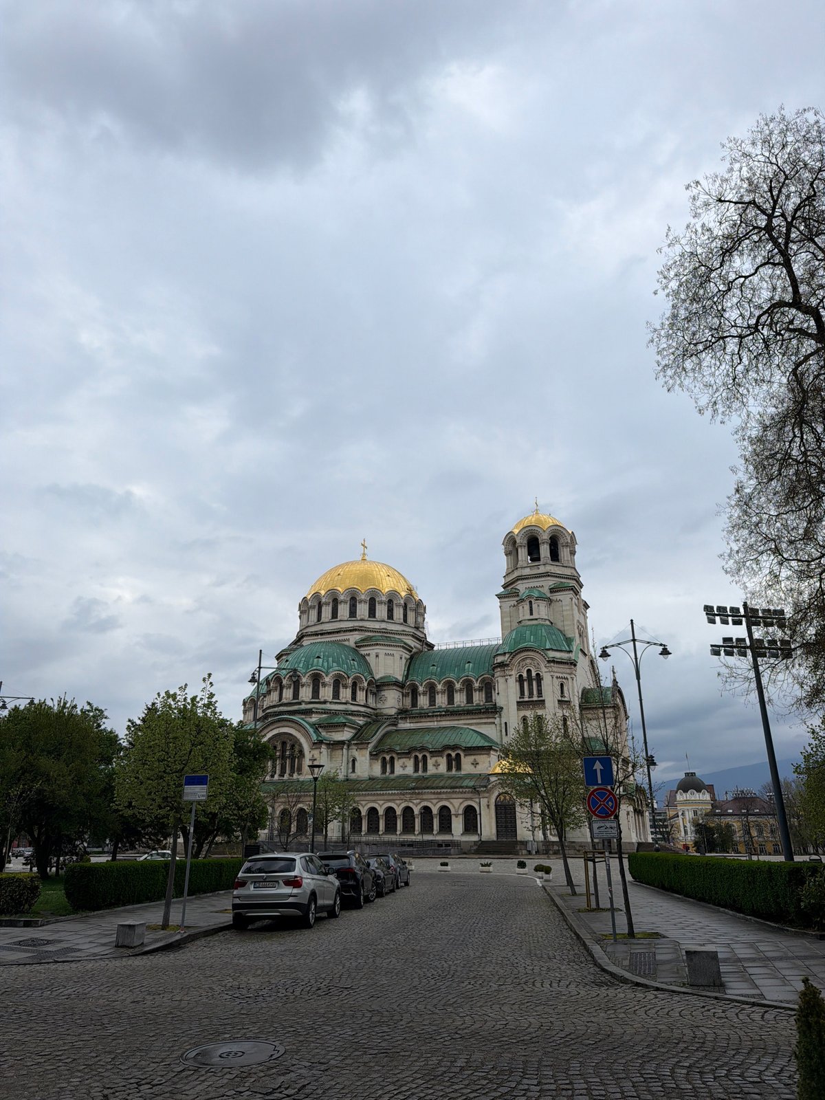 Morning documentation of Alexander Nevsky Cathedral in Sofia
