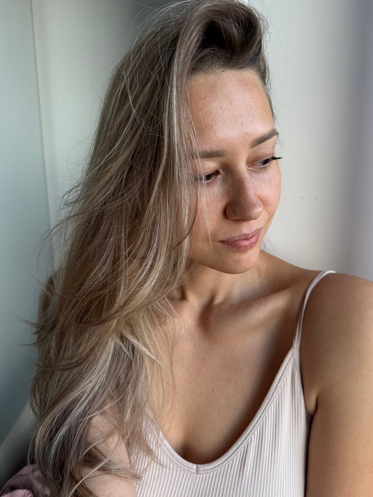 Casual indoor portrait session in Chaikovsky, Russia