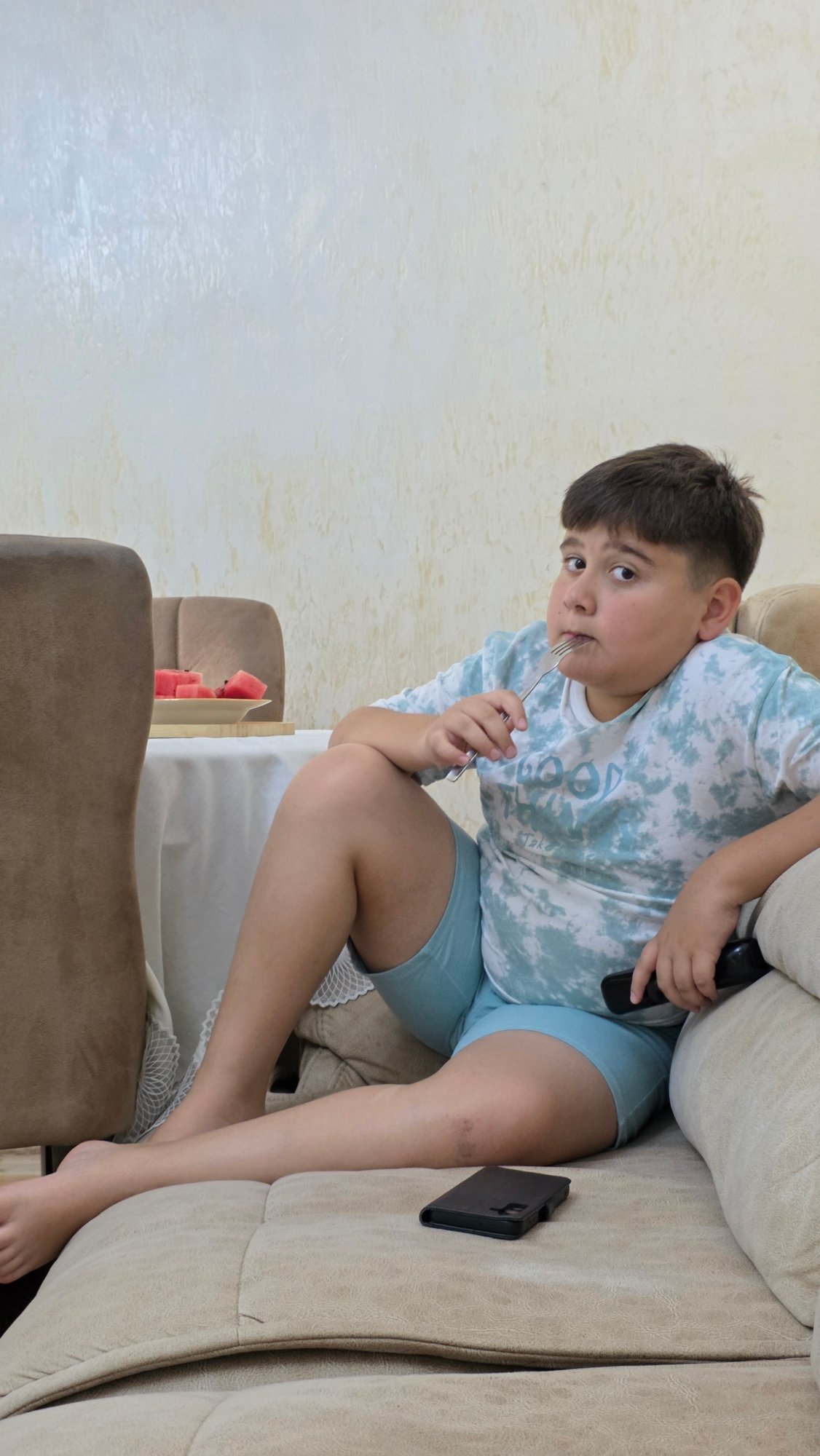 Morning at home in Batumi: cooking, gaming, and everyday life