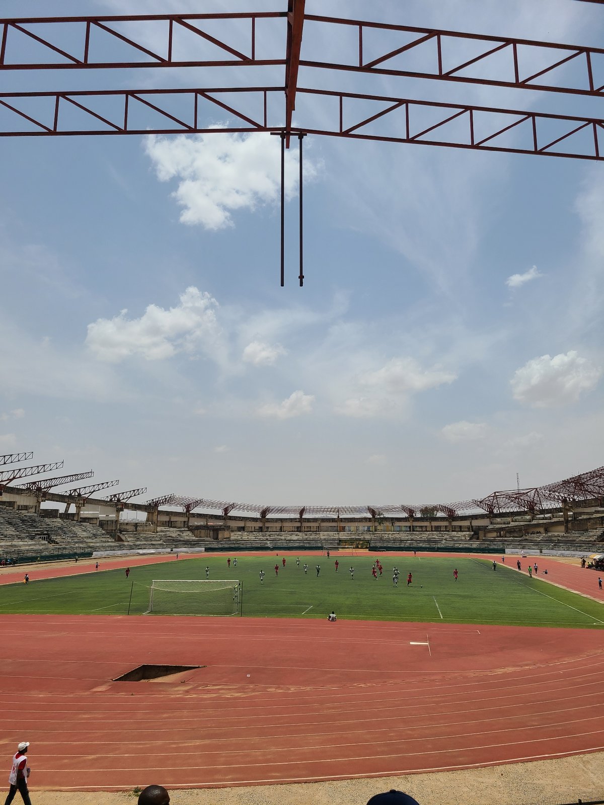 Daytime activity observed at New Stadium Nigeria April 17