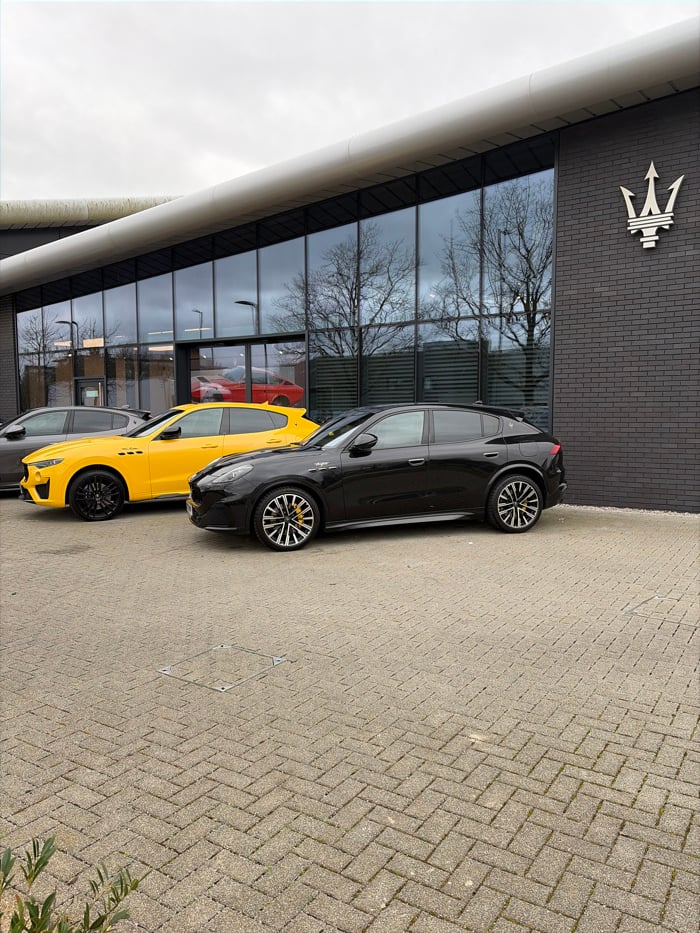 Luxury car dealerships documented at Hatfield Business Park complex