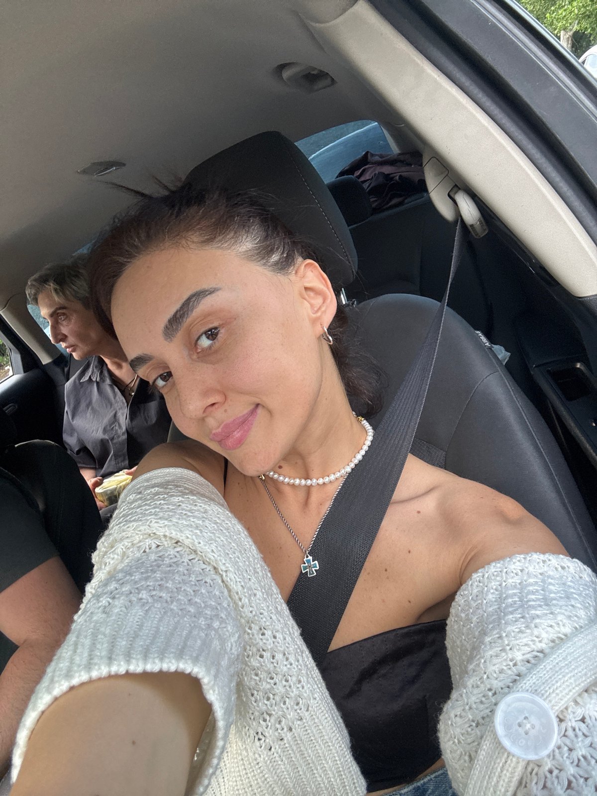 Tbilisi afternoon: car ride selfies and city streets