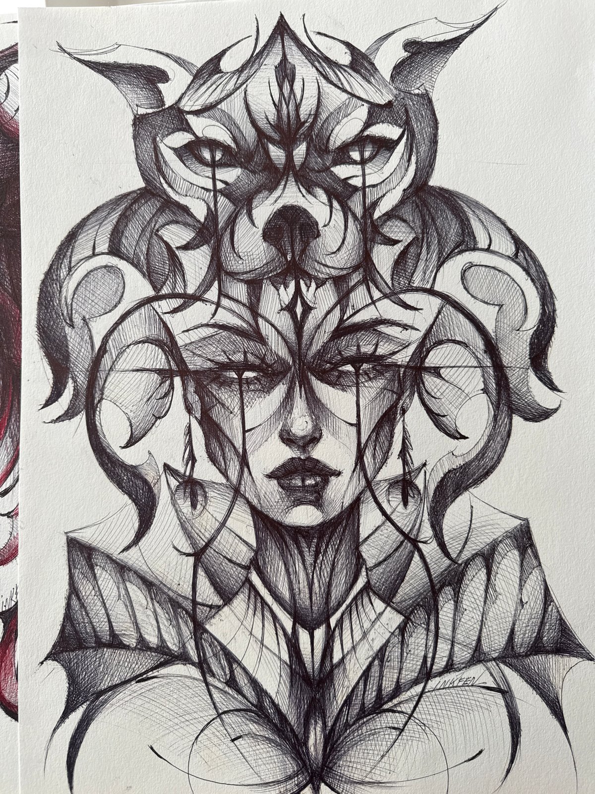 Artist creates abstract portrait series in Sofia morning session