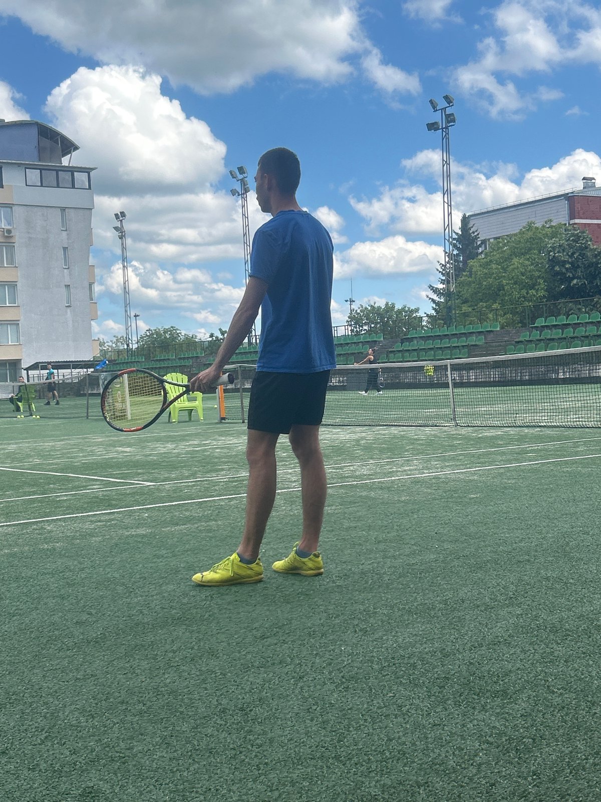Tennis matches and practice sessions observed in Veliko Tarnovo