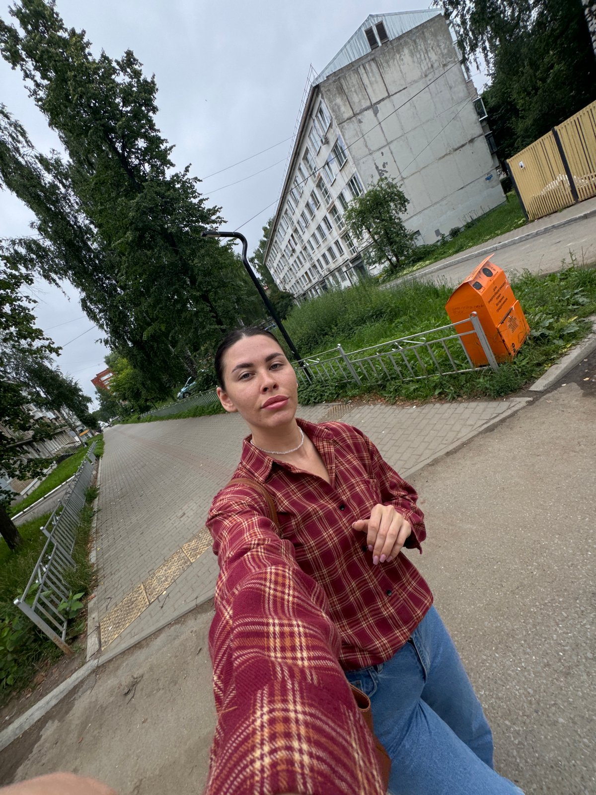 Lazy summer morning in Chaikovsky — breakfast, selfies, and a cafe stop