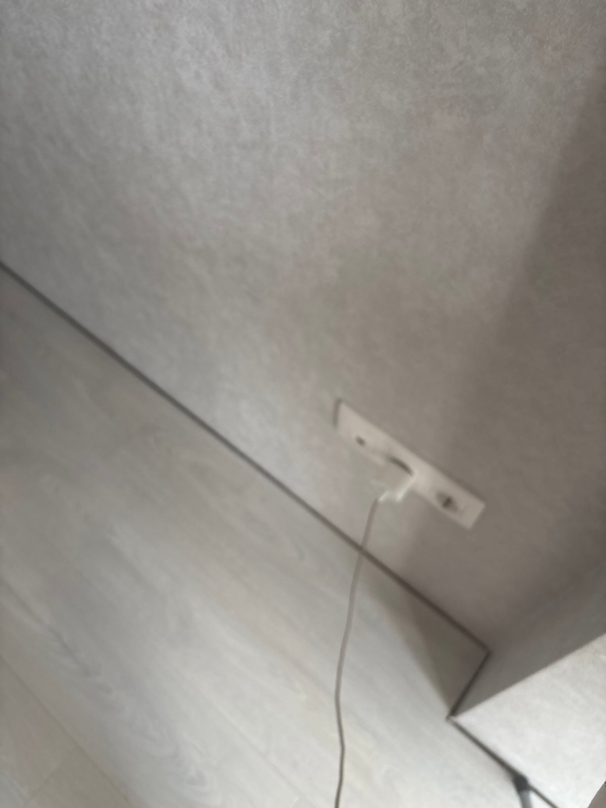 Indoor documentation session captures walls, outlets, investment imagery