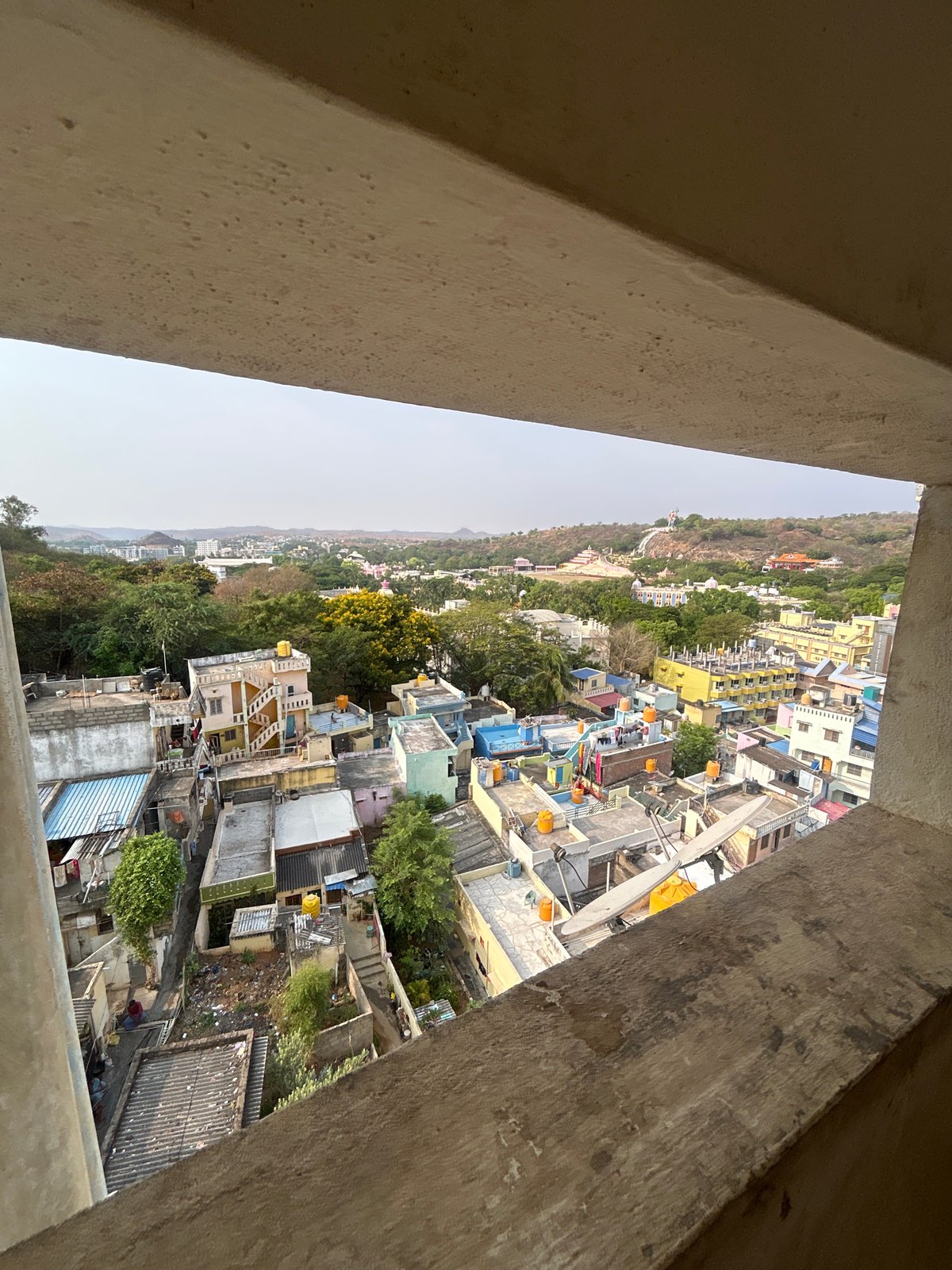 Late night scenes documented across Puttaparthi, India