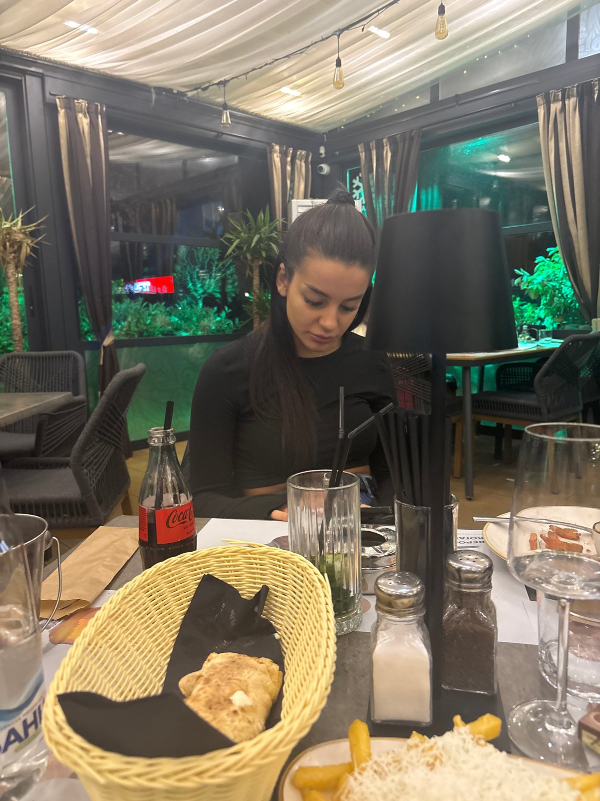 Evening dining and car selfies captured in Plovdiv