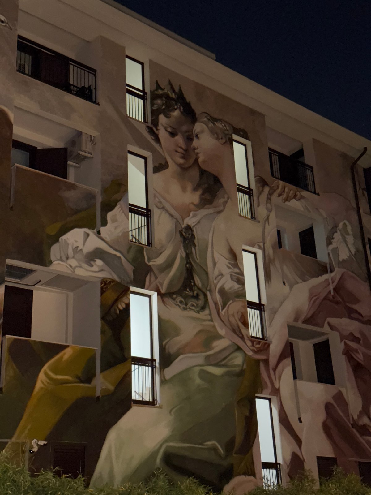 Evening scenes captured across Milan streets and storefronts