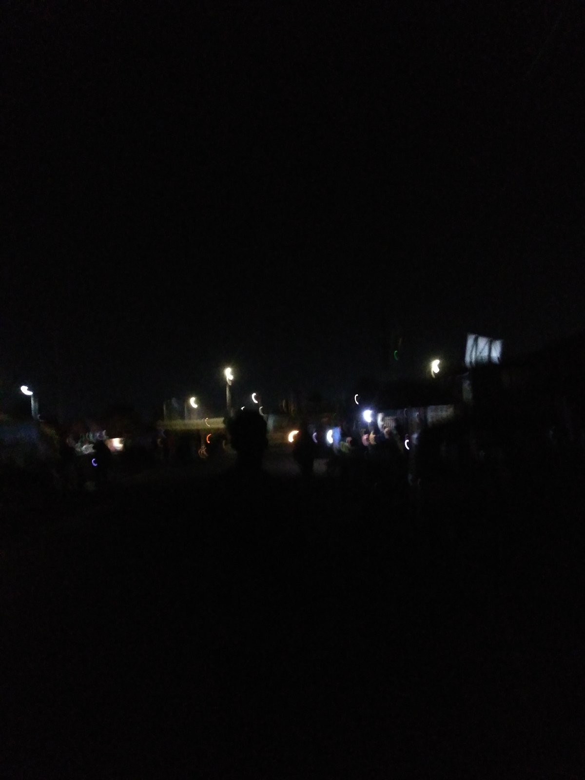 Nighttime street life documented across Jos, Nigeria urban areas