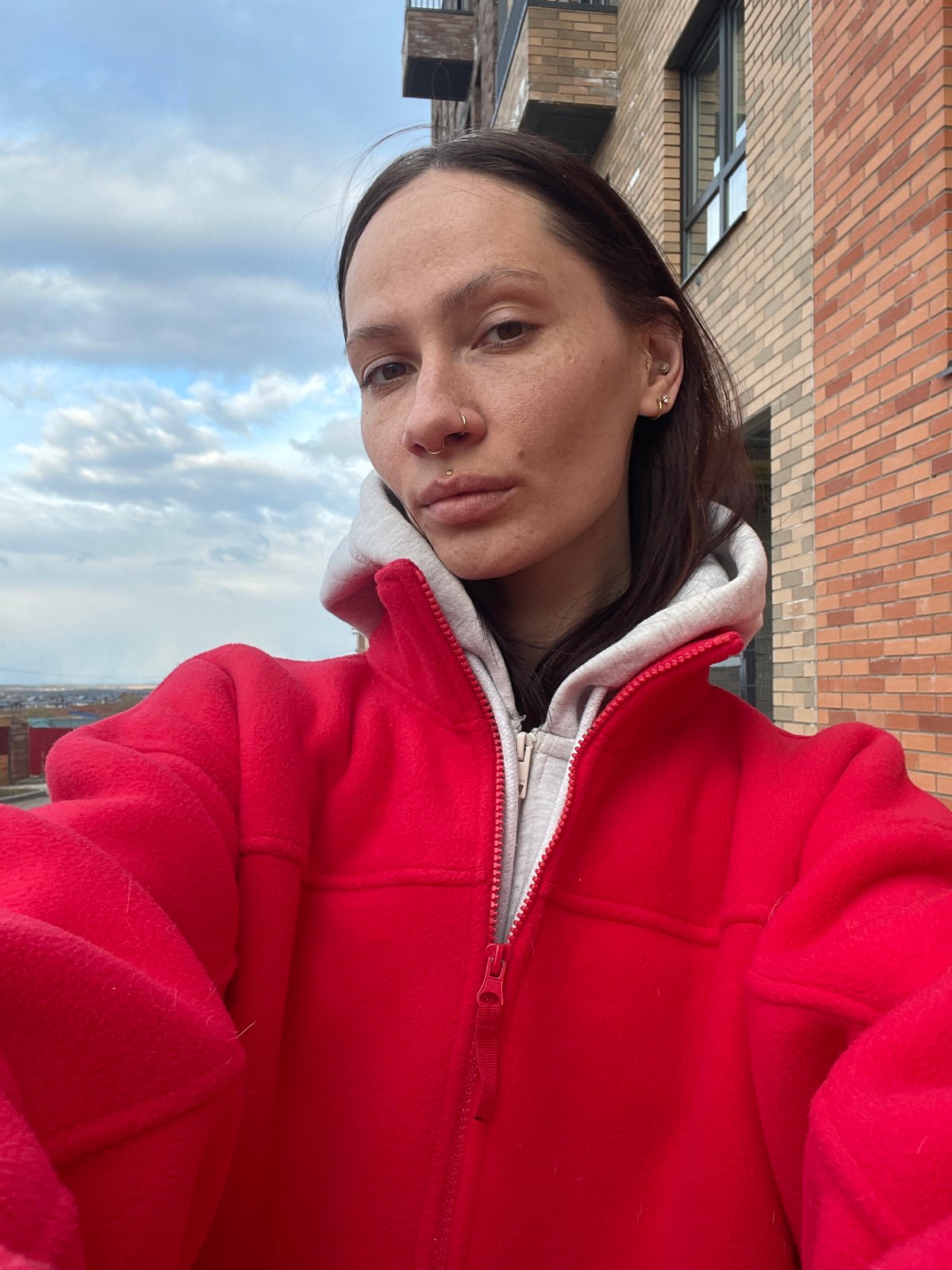 Young person photographed twice in Izhevsk, Russia