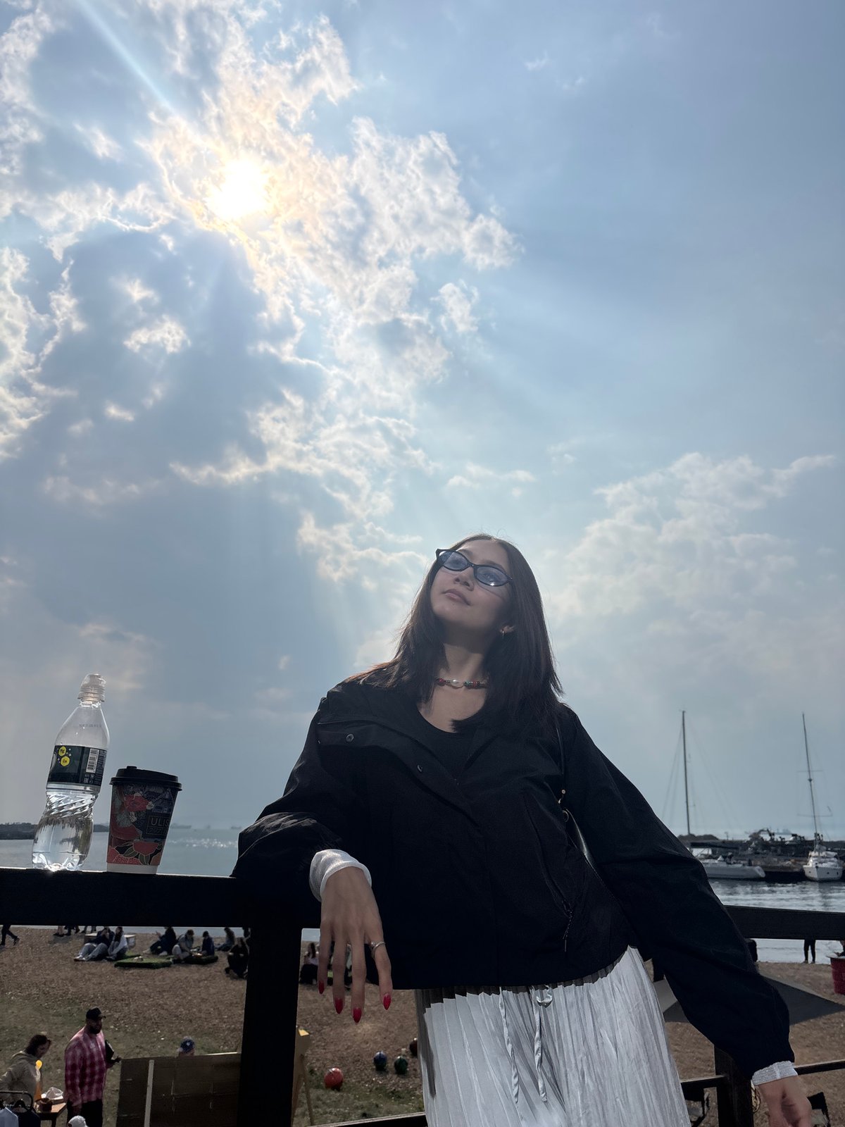 Morning scenes captured across Vladivostok waterfront and railway station