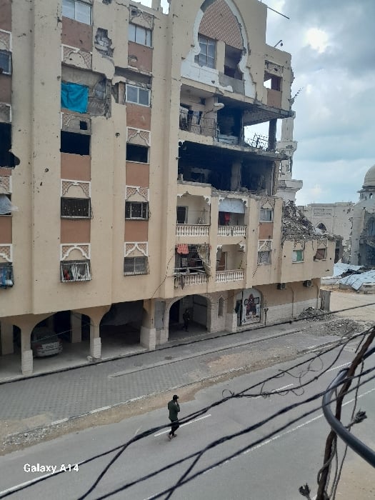 Witness documents widespread destruction across Khan Yunis displacement areas