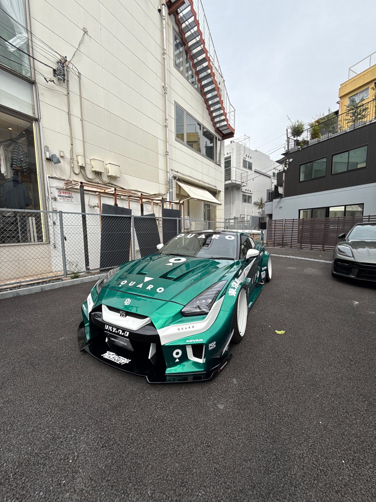 Liberty Walk car show and Ralph's Coffee spotted in Shibuya