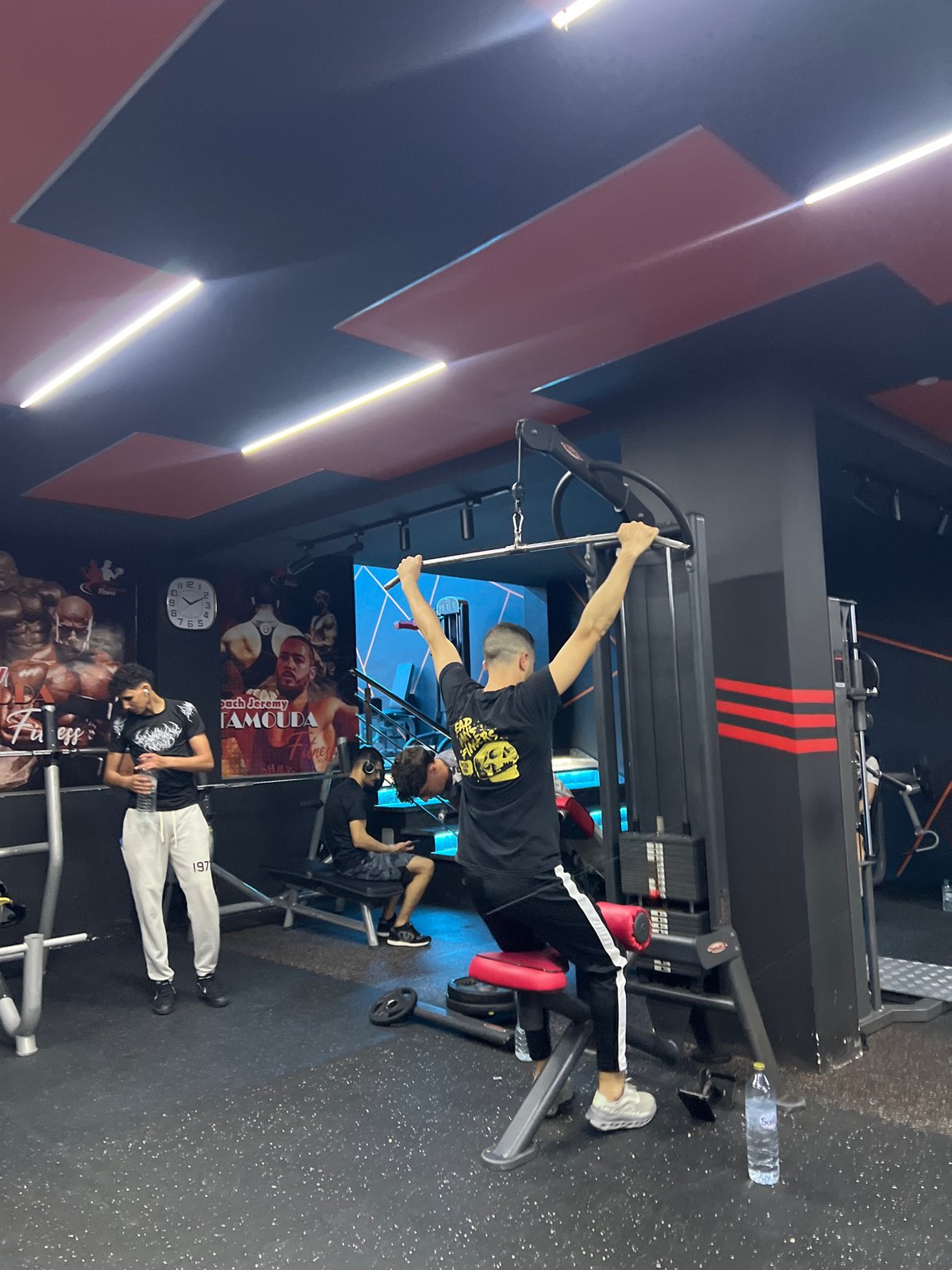 Evening fitness activity recorded at M'Diq gym