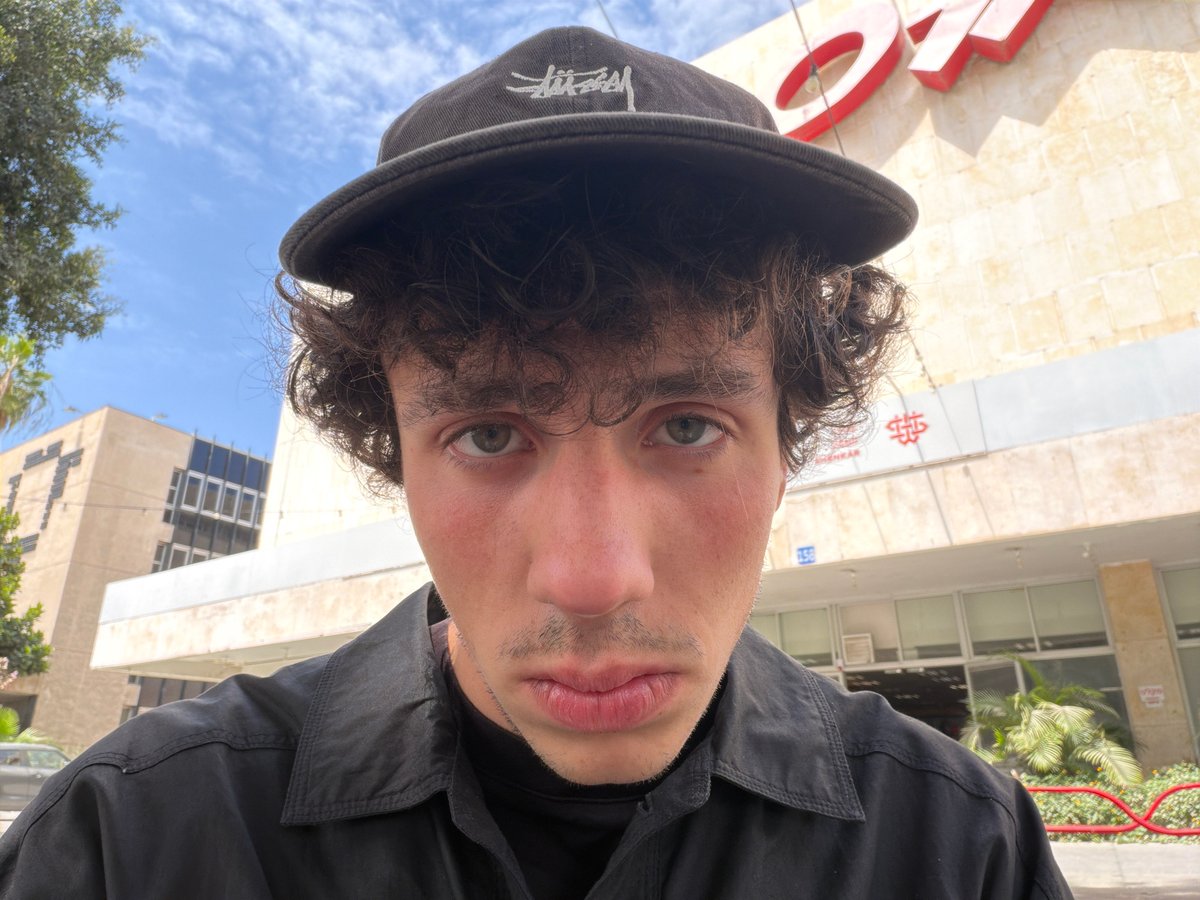 Man photographed on Tel Aviv street