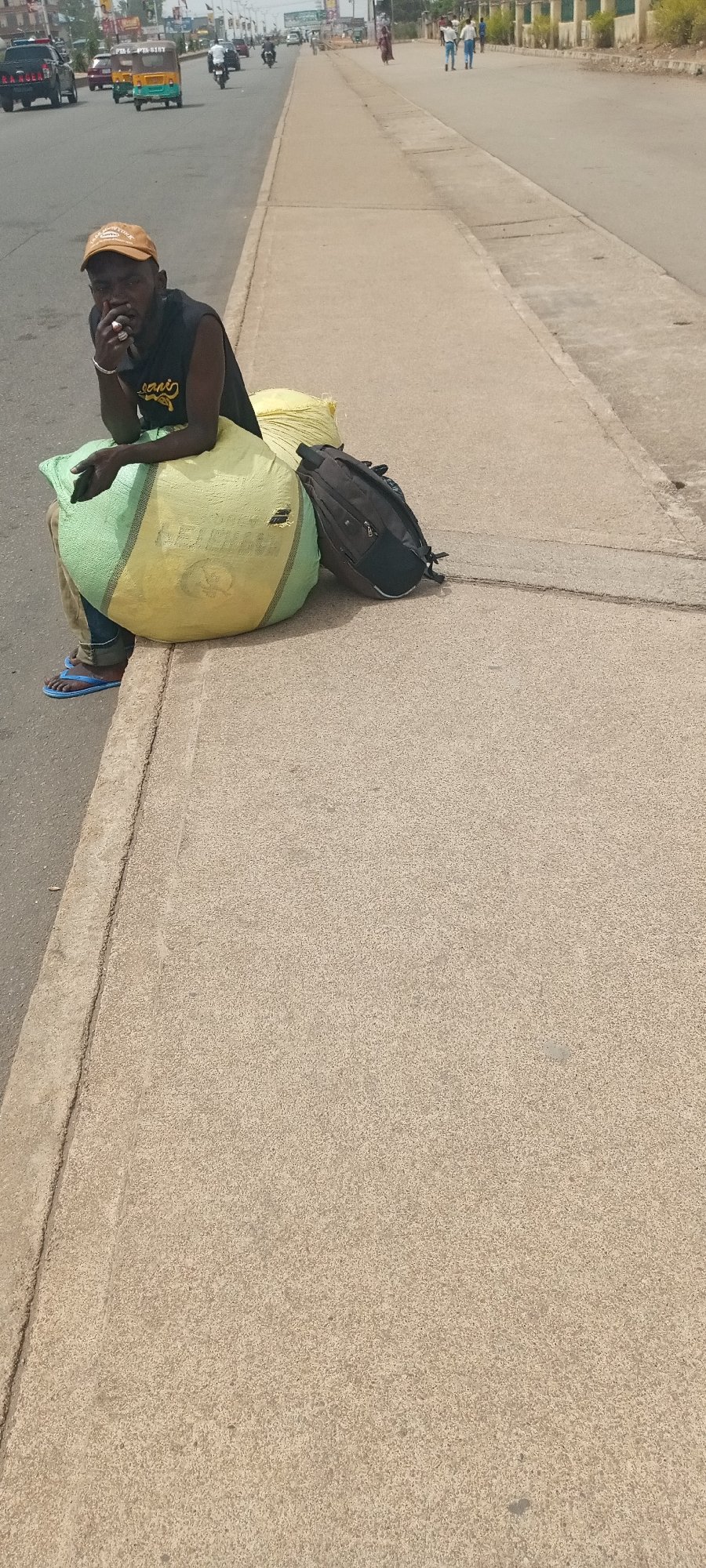 Daily street life documented across Jos, Nigeria morning hours