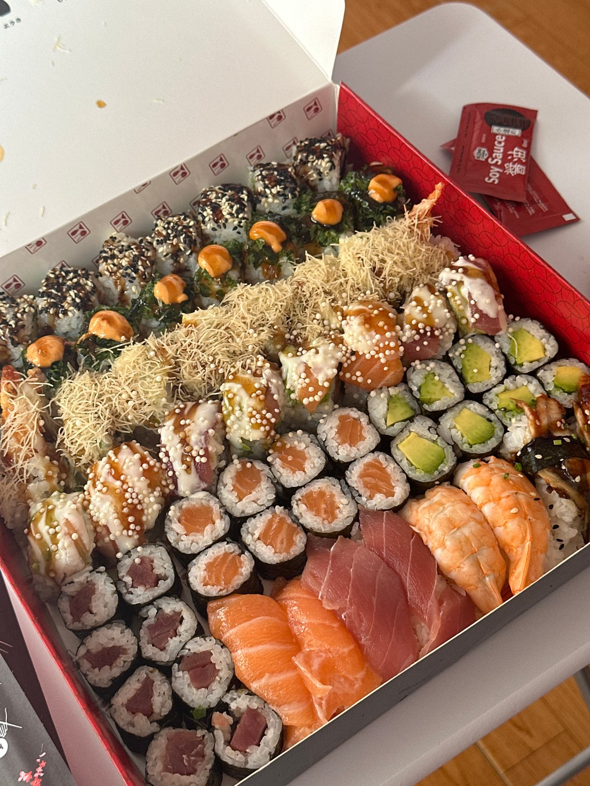 Sushi afternoon at home in Oviedo