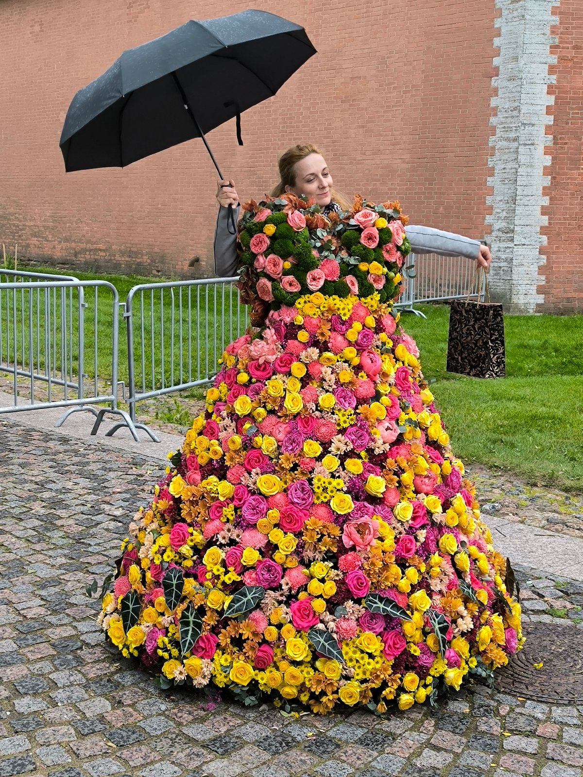Flower festival at Peter and Paul Fortress, Saint Petersburg