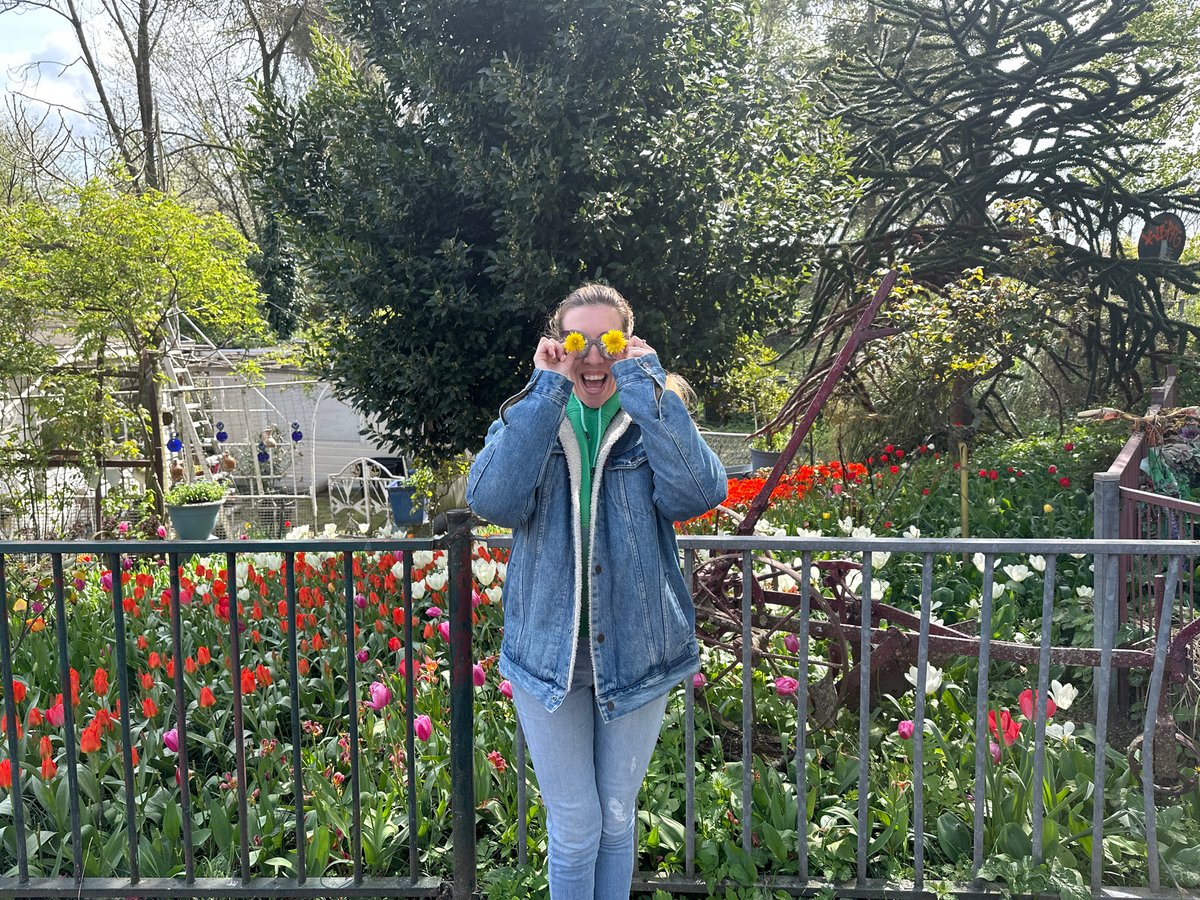 Amsterdam resident documents spring day walk through city neighborhoods