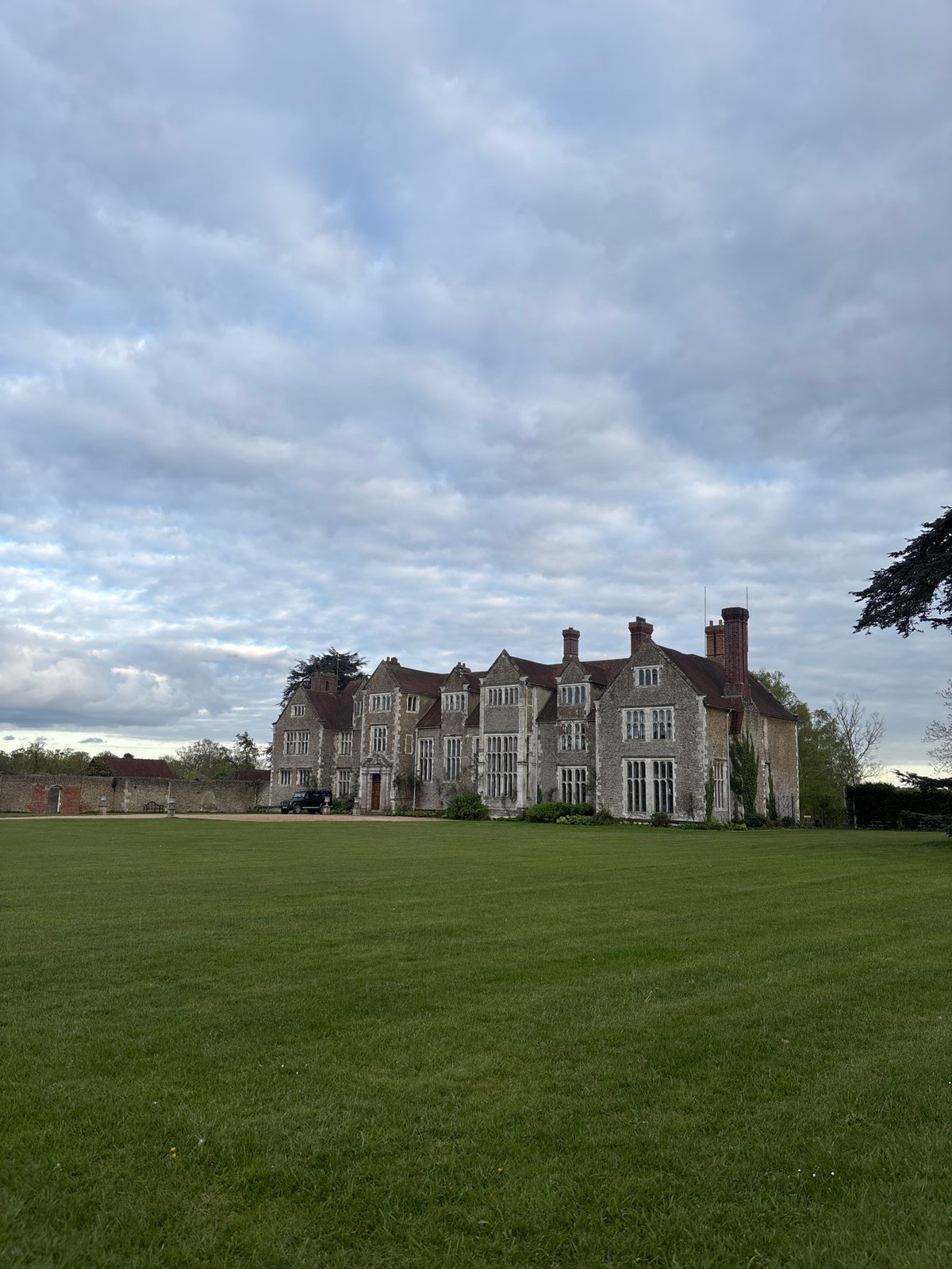Historic Loseley Park manor house grounds documented near Guildford