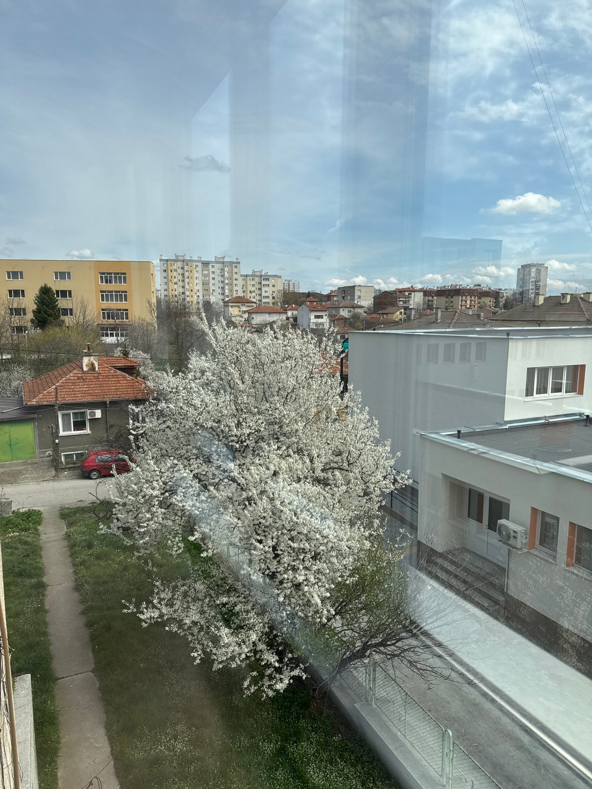Casual afternoon at home with takeout in Haskovo Bulgaria