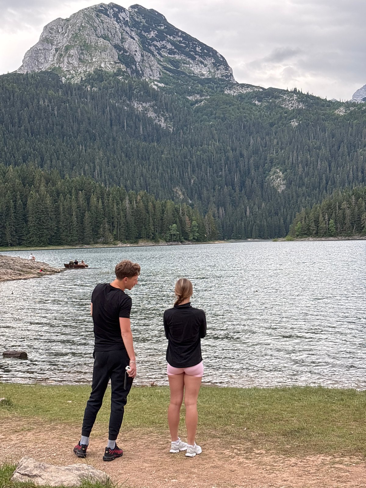 Quiet lakeside stop in Pitomine, Montenegro