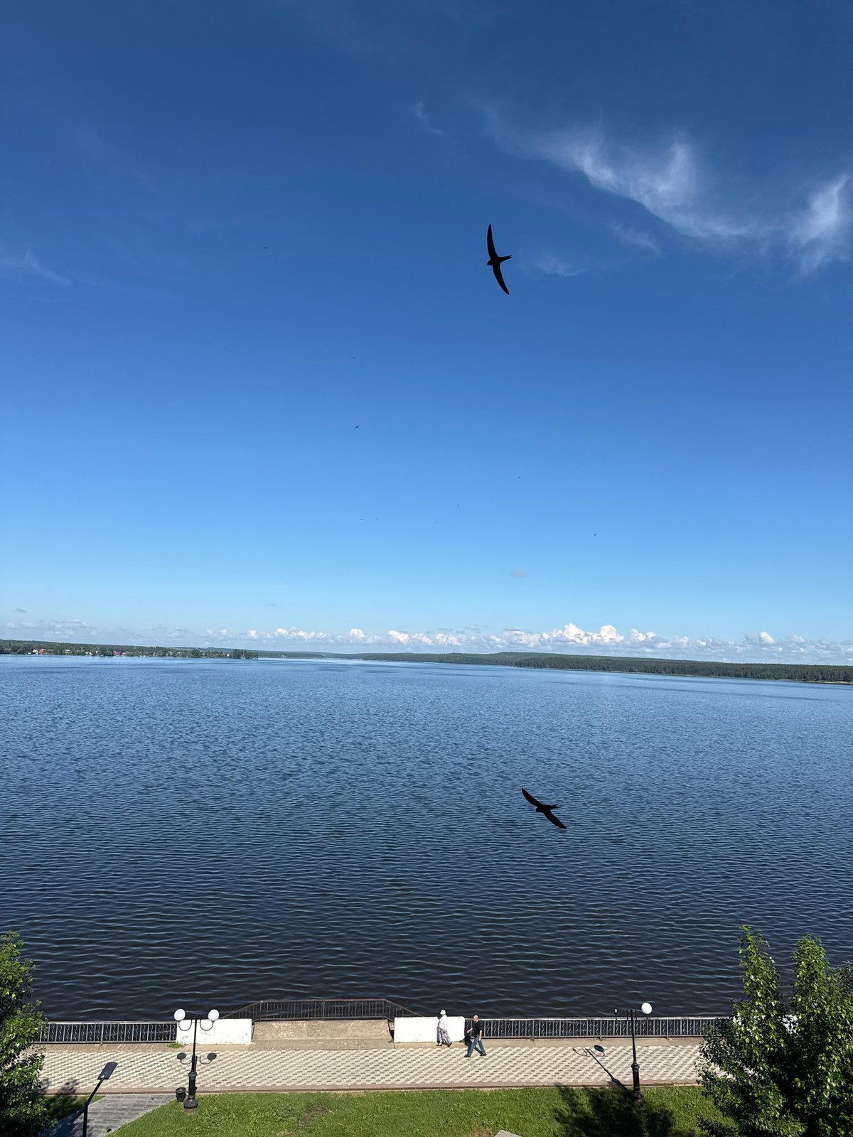 Clear Morning Views Captured Over Votkinsk Reservoir Waters
