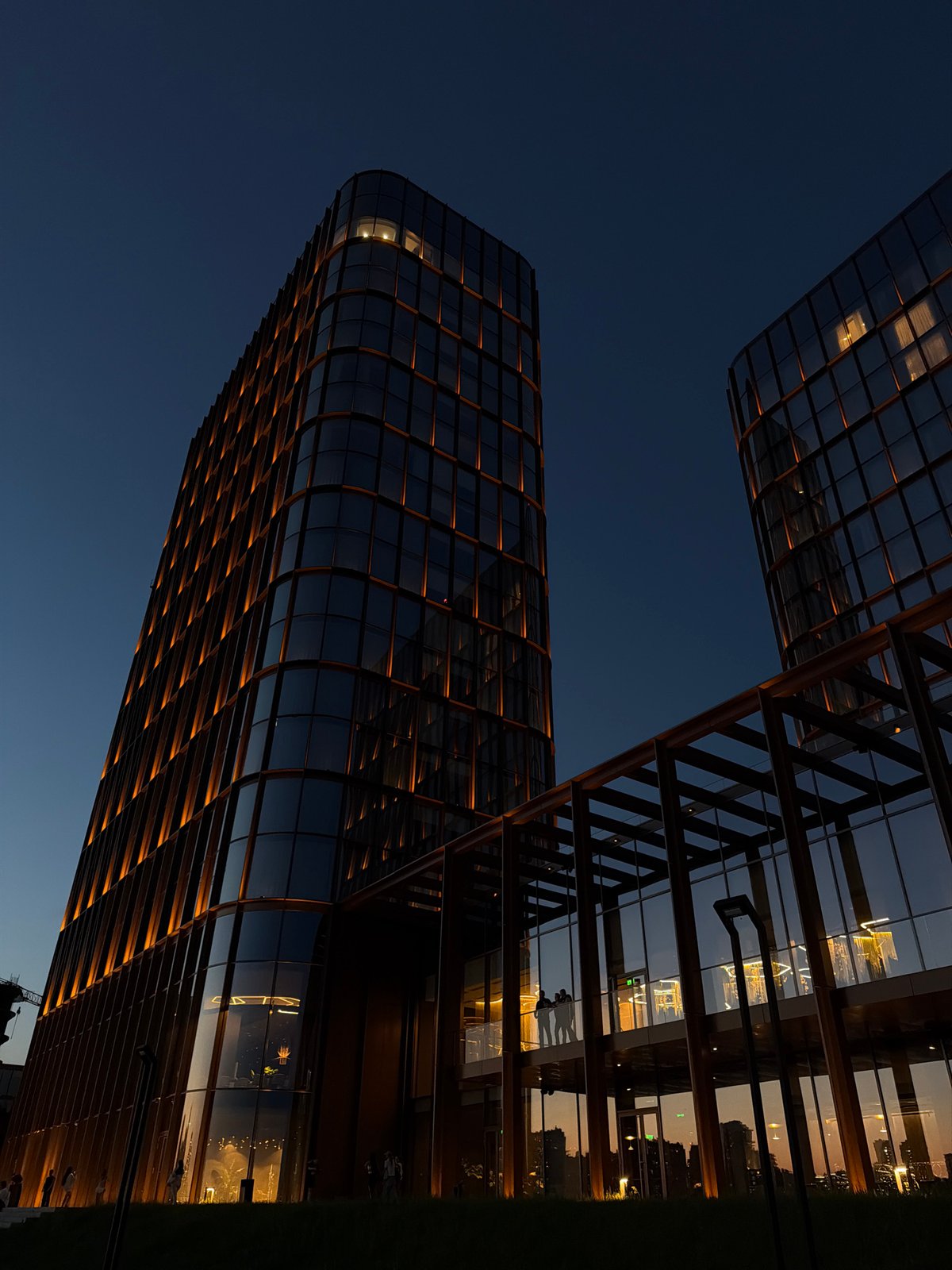 Evening scenes captured across Kazan's urban landscape and riverfront
