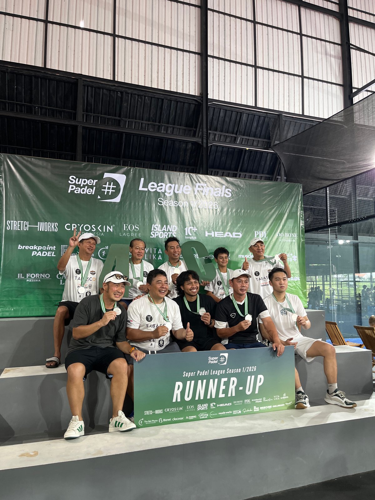 Super Padel League Season 1/2026 finals awards ceremony concludes