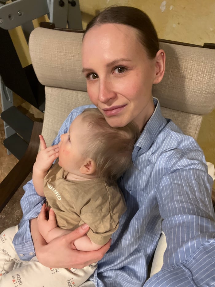 Domestic life moments captured in Khimki: cats, family, meals