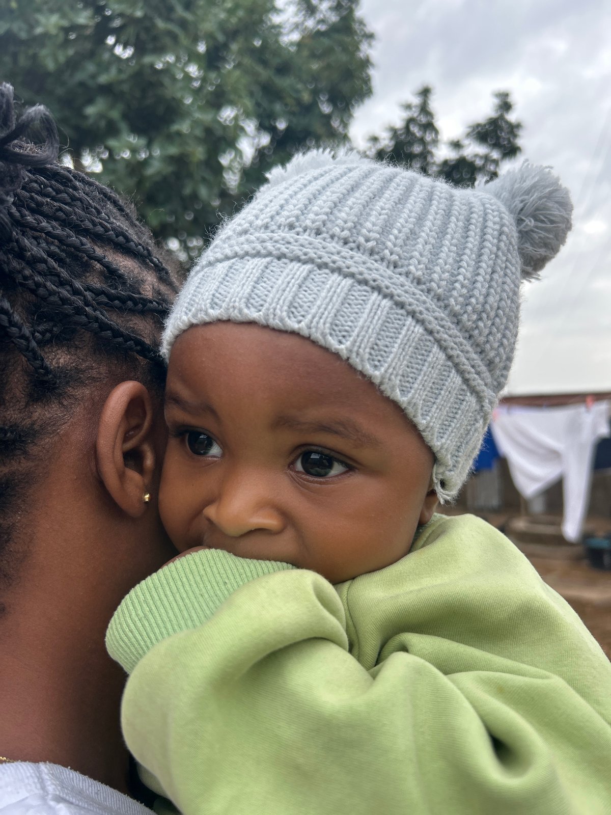 Baby outing and street life in Jos, Nigeria